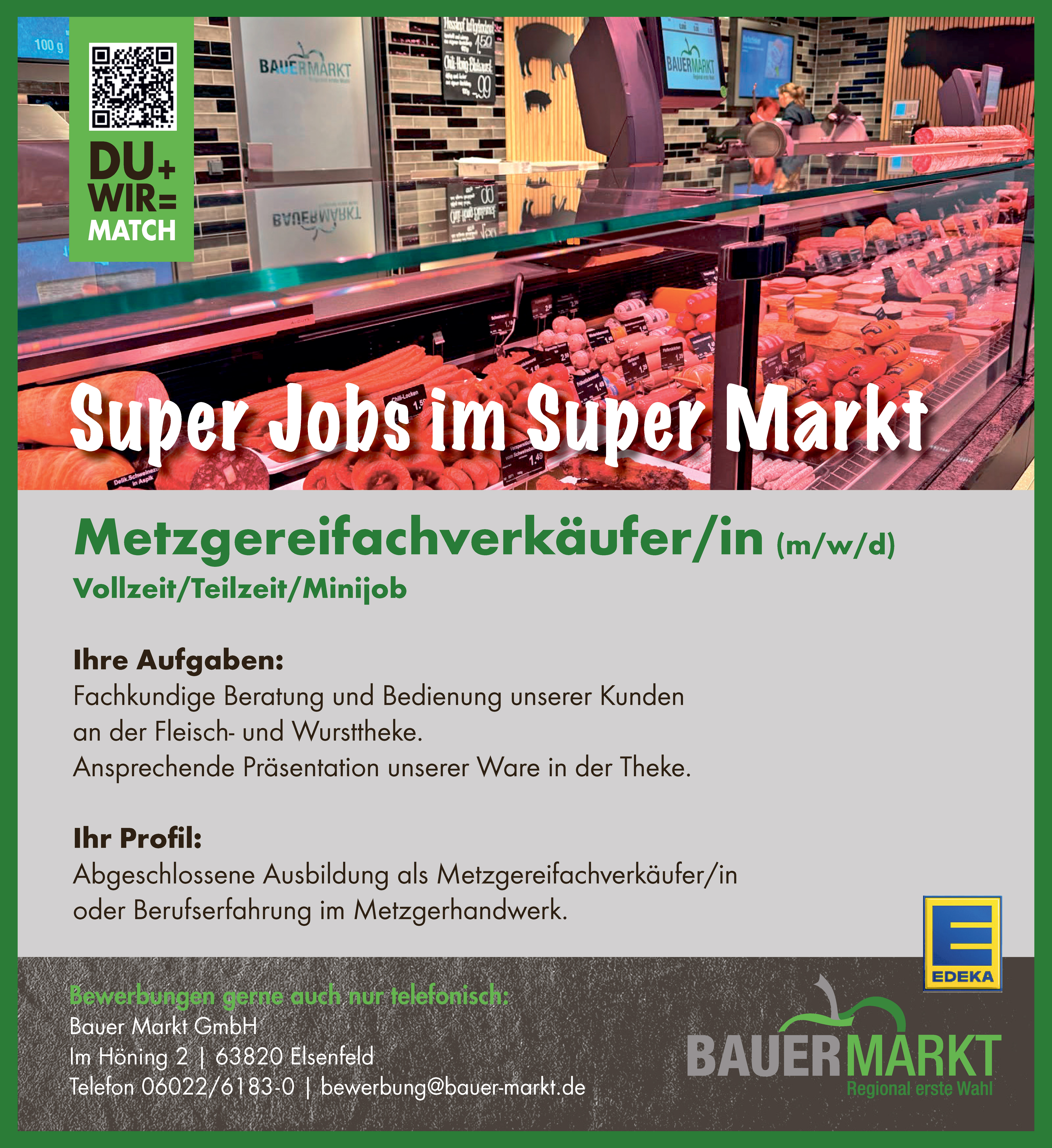 Metzgereifachverkäufer